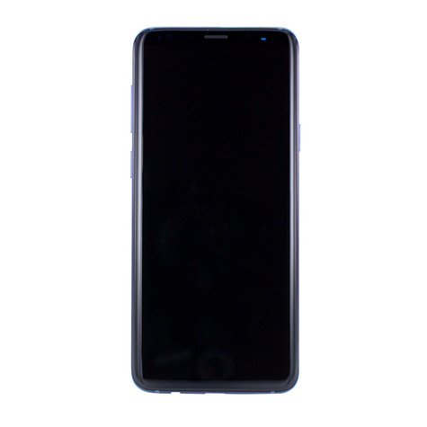 Samsung G965f Galaxy S9 Plus Original Ersatzteil Lcd Display / Touchscreen Mit Rahmen Blau