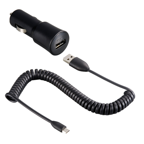 Htc Ccc200 Car Charger Micro Usb Black 1000ma