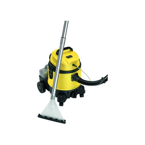 Clatronic Shampoo Vaccum Cleaner 1200w Bss 1309 Yellow-Black