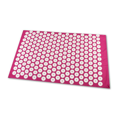 Shanti Acupressure Carpet / Nail Mat (65 X 41 Cm, Pink)