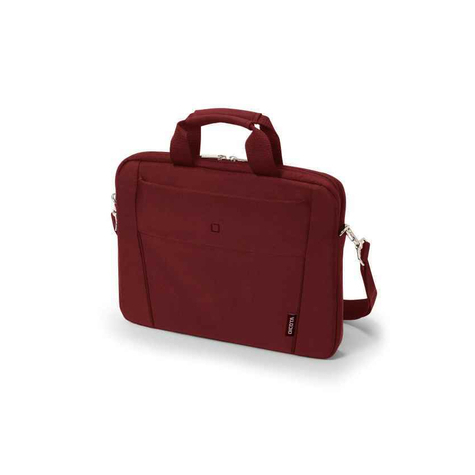 Dicota Slim Case Base Notebooktasche 35,81cm (13"-14,1") Rot