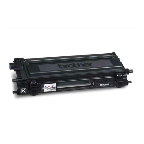 Brother Tn135bk Toner Schwarz