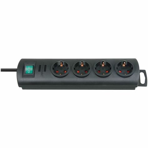 Brennenstuhl Primera-Line Power Strip 4-Way 1.5m Black