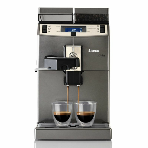 Saeco 10004768 Lirika One Touch Cappuccino Kaffeevollautomat Titan