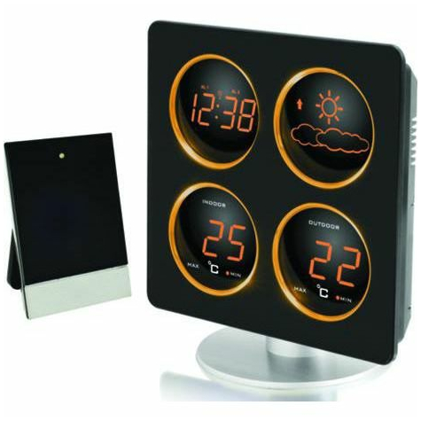 Technoline Ws 6830 Wetterstation Schwarz