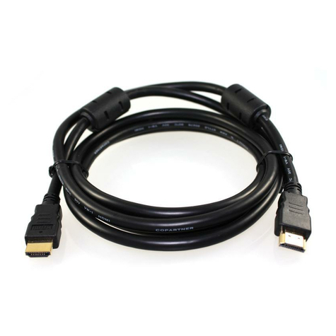 Reekin Hdmi Kabel 1,0 Meter Ferrit Full Hd (High Speed With Ethernet)