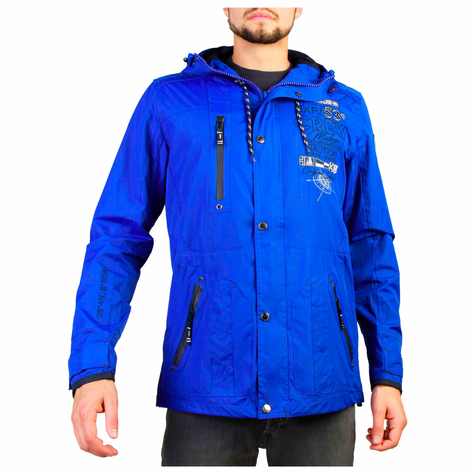 Herren Jacken Geographical Norway Blau S