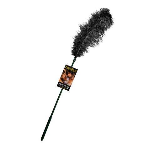 Feder:Ostrich Tickler Black