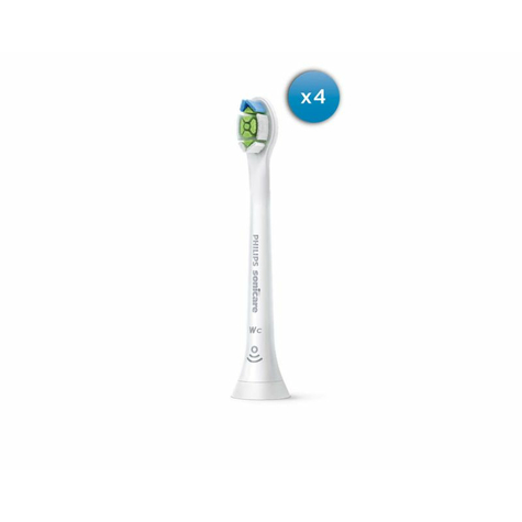 Philips Sonicare Hx6074/27 Optimal White (4er Pack) Weiß