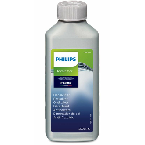 Saeco/Philips Ca6700/90 Liquid Descaler 250 Ml