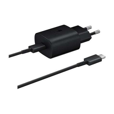 Samsung Schnellladegerät, Usb Typ C, 25w, 1 M, Black