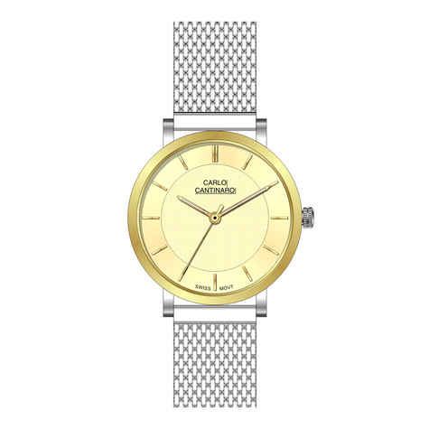 Carlo Cantinaro Cc1002lm013 Ladies Watch