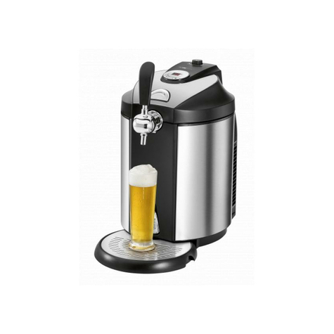 Clatronic Bierzapfanlage Für 5 Liter Fässer Bz 3740