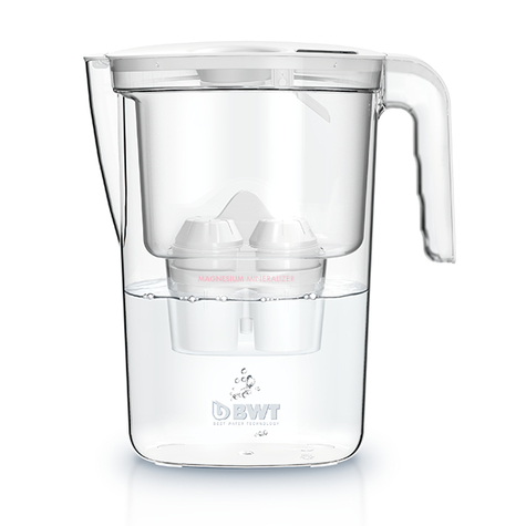 Bwt Vida Pitcher-Wasserfilter Weiß 2,6 L 1,4 L 113 Mm 252 Mm