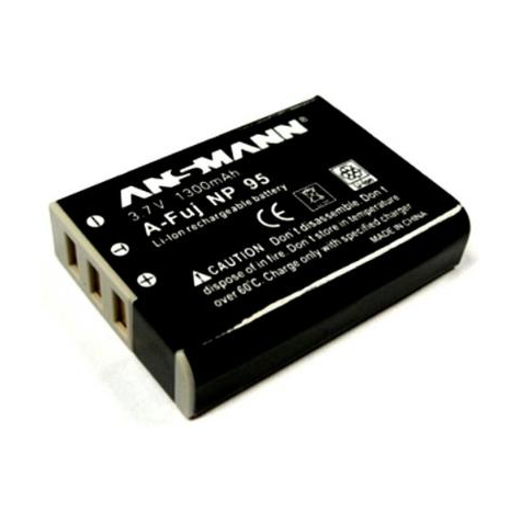 Ansmann A-Fuj Np 95 Lithium-Ion (Li-Ion) 1700 Mah Kamera 3,7 V 1 Stück(E) Schwarz