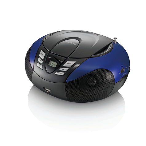 Stl Scd-37 Usb Blau Cd-Player Mp3