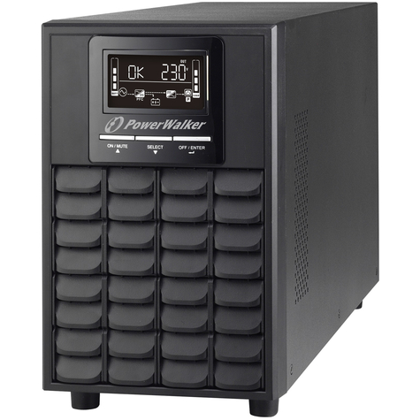 Bluewalker Vfi 1000 Cg Pf1 Doppelwandler (Online) 1000 Va 1000 W 110 V 300 V 40/70 Hz