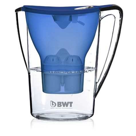 Bwt Penguin Karaffe Blau 2,7 L 1,5 L 113 X 278 X 252 Mm