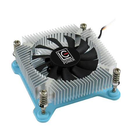 Lc Power Cosmo Cool Lc-Cc-65 - Case Fan - ( Lga1156 Socket, Lga1155 Socket, Lga1150 Socket, Lga1151 Socket )