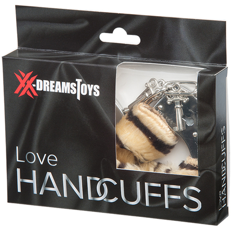 Xx-Dreamstoys Love Handcuffs With Plush Tiger