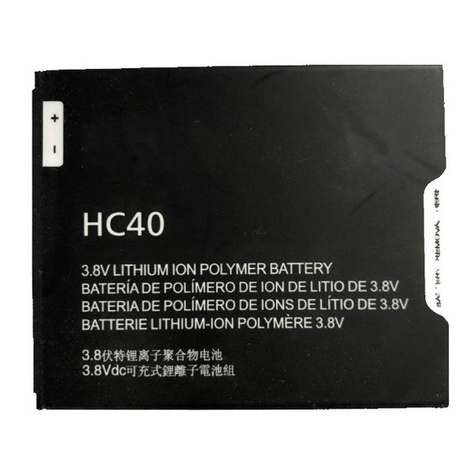 Motorola  Hc40  Motorola Für Moto C, Moto M2c63   Lithium Ionen Akku / Battery  2350mah