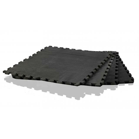 Gymstick Interlocking Mat Set, Black