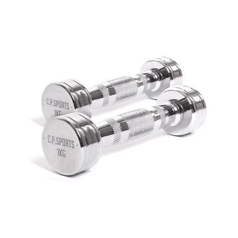 C.P. Sports Chrome Dumbbells - Pair (G46)