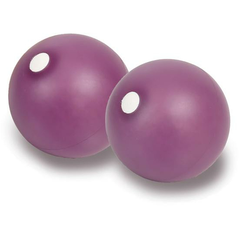 Togu Toning Ball Set Of 2, 0.9 Kg, Amethyst/Pearl