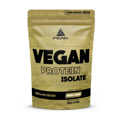 Peak Performance Vegan Protein Isolate, 750 G Beutel