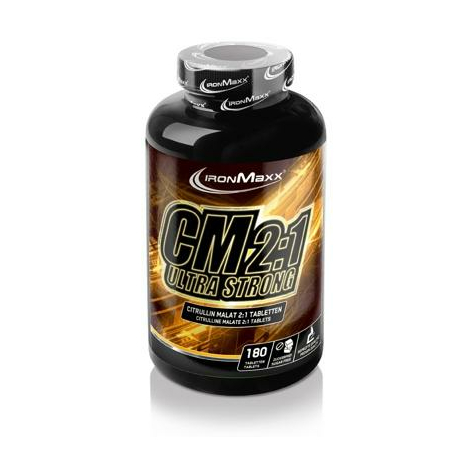 Ironmaxx Cm 2:1 Ultra Strong Citrullin Malat, 180 Tabletten