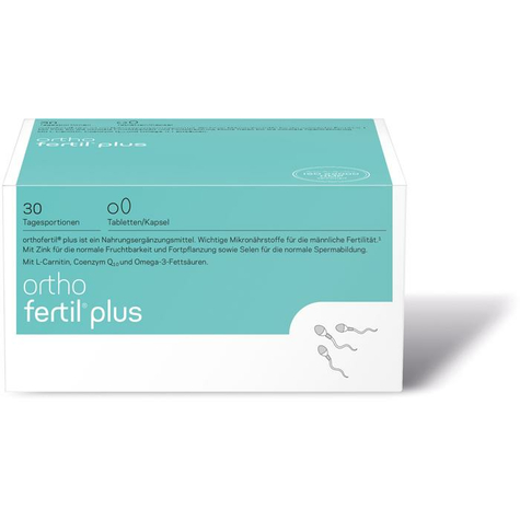 Orthomed Orthofertil Plus, Tabletten/Kapseln, 30 Tagesportionen