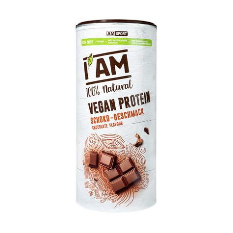 Amsport Vegan Protein, 450 G Can