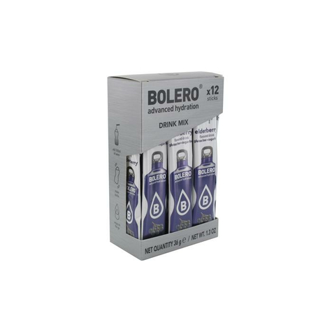 Bolero Drink Sticks Drink Powder, 12 X 3 G Sachets