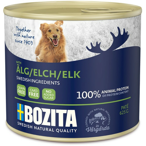 Bozita,Bozita Paté Mit Elch 625gd