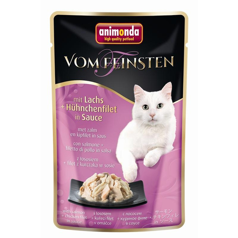 Animonda Katze Vom Feinsten,V.F. Lachs+Hühnerfilet    50gp