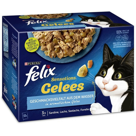 Nestle Katze,Fel Mp Sens.Gelee Wass 12x85gp