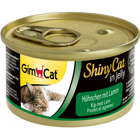 Gimpet,Gimcat Shinycat Hühn+Lamm 70gd