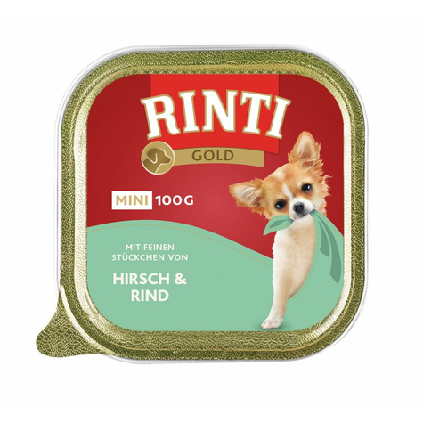 Finnern Rinti,Rint.Gold Mini Hirs+Rind 100gs