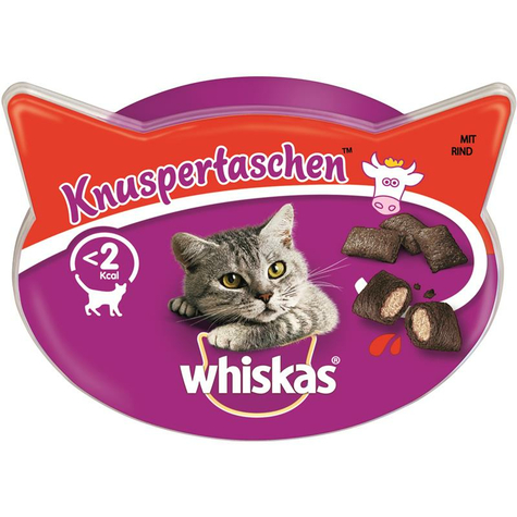 Whiskas,Whiskas Knuspert Rind 60g