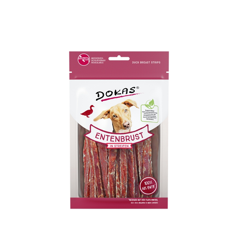 Dokas Trockensnacks,Dokas Entenbrust Streifen  70g