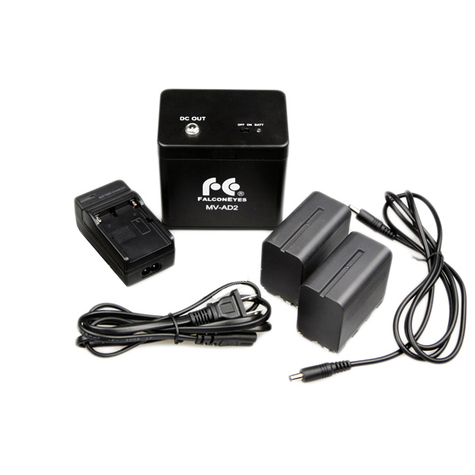 Falcon Eyes Batterie Pack Mv-Ad2 F Dvr-620d/Lp-Db1000u/Sg-100