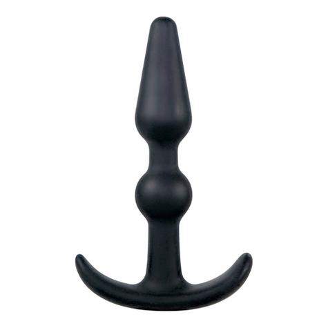 Anal Plug : T-Shape Silicone Butt Plug