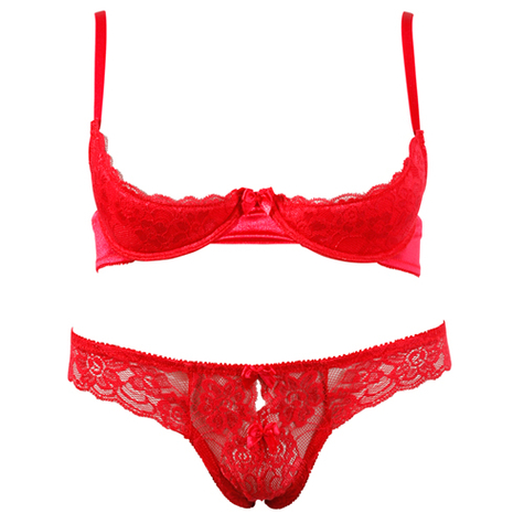 Bra Sets : Bra Set Red