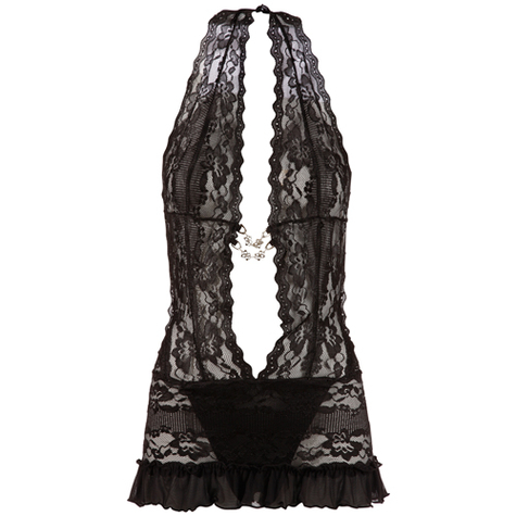 Kleider Sexy : Little Lace Dress Schwarz