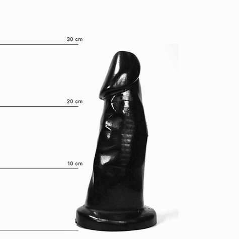 Dildo : All Schwarz Dildo 39 Cm