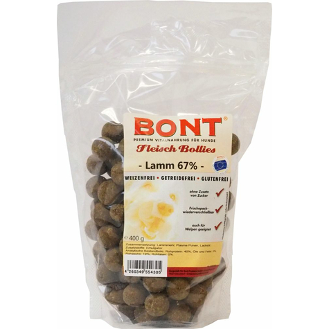 Bont Fleisch-Bollies Lamm 400g