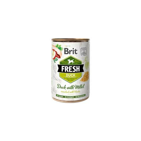 Brit Fresh Duck With Millet/ Ente Mit Hirse 400g