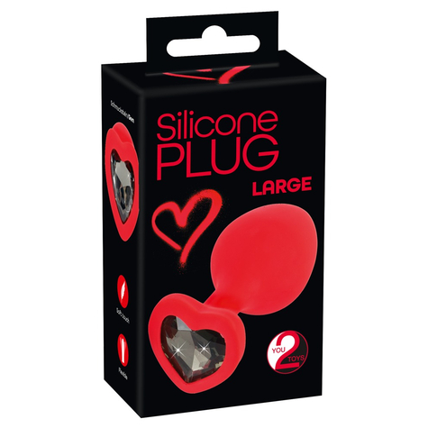 Analplug Silicone Plug Large