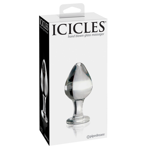 Analplug Icicles No. 25 Clear