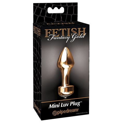 Analplug Ffs Gold Mini Luv Plug Gold